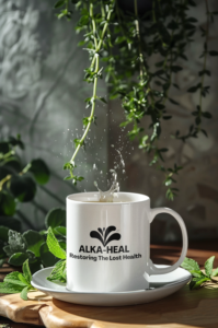 mockup-of-an-ai-created-mug-with-splashing-water-featuring-mint-leaves-m38430